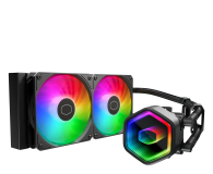 COOLER MASTER MasterLiquid 240 Core II ARGB 2x120mm - 1333144 - zdjęcie 1